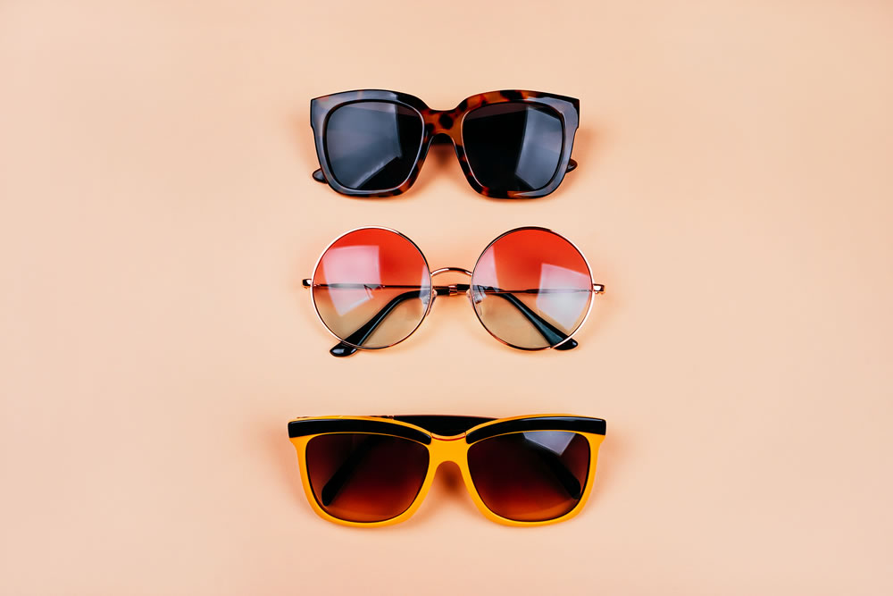 3 types of sunglasses