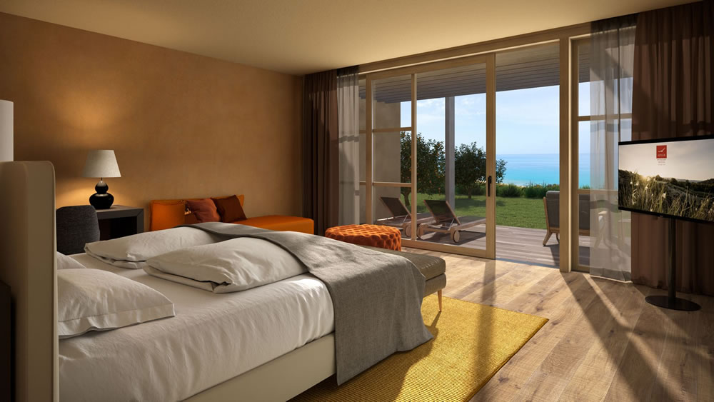 bedroom at Adler Spa Resort Sicilia