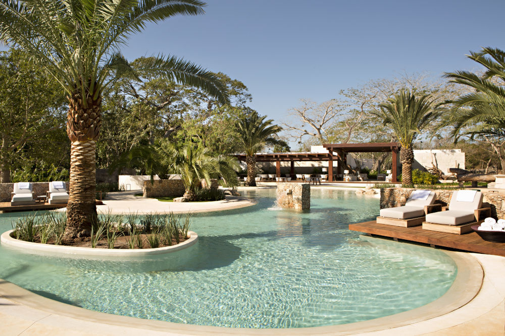chable yucatan pool
