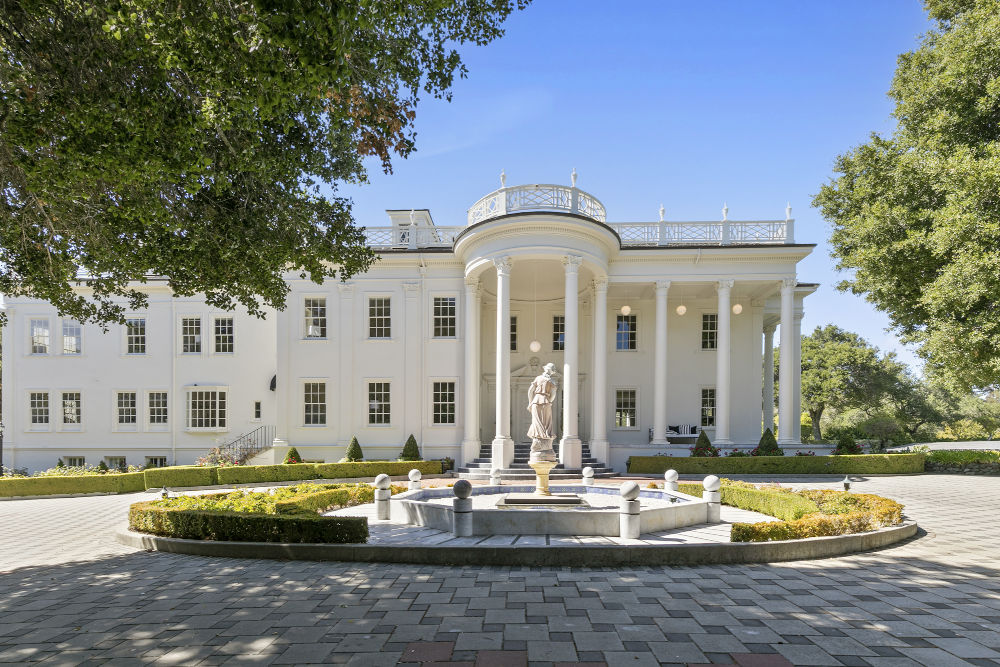 western white house exterior