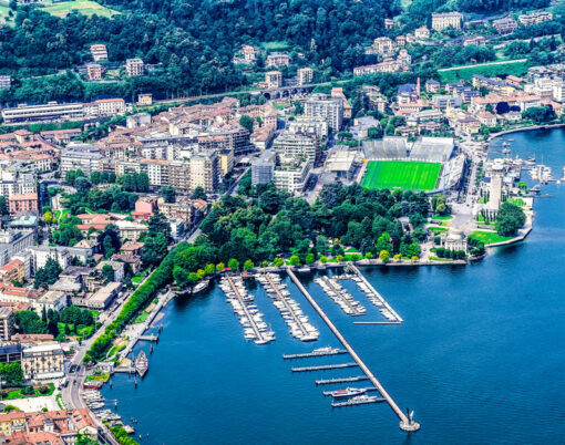 Lake Como stadium