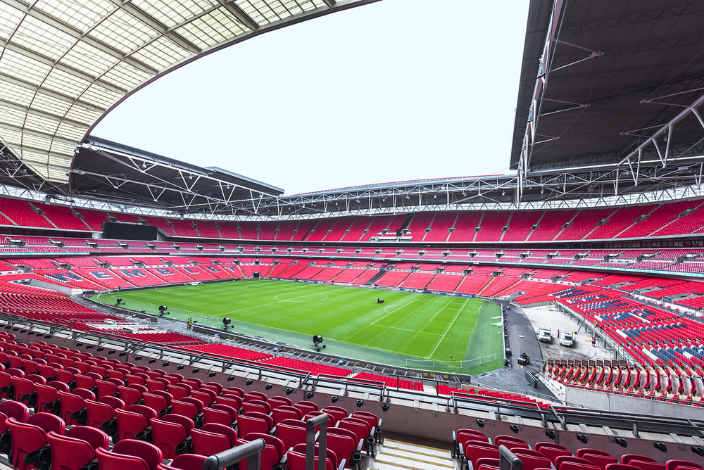 Wembley Stadium in london