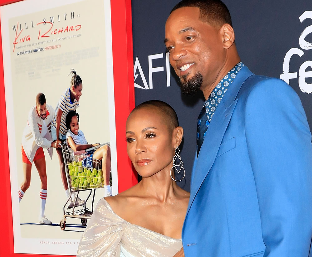 Jada Pinkett Smith, Will Smith at the AFI Fest Closing Night - King Richard Premiere at the TCL Chinese Theater IMAX