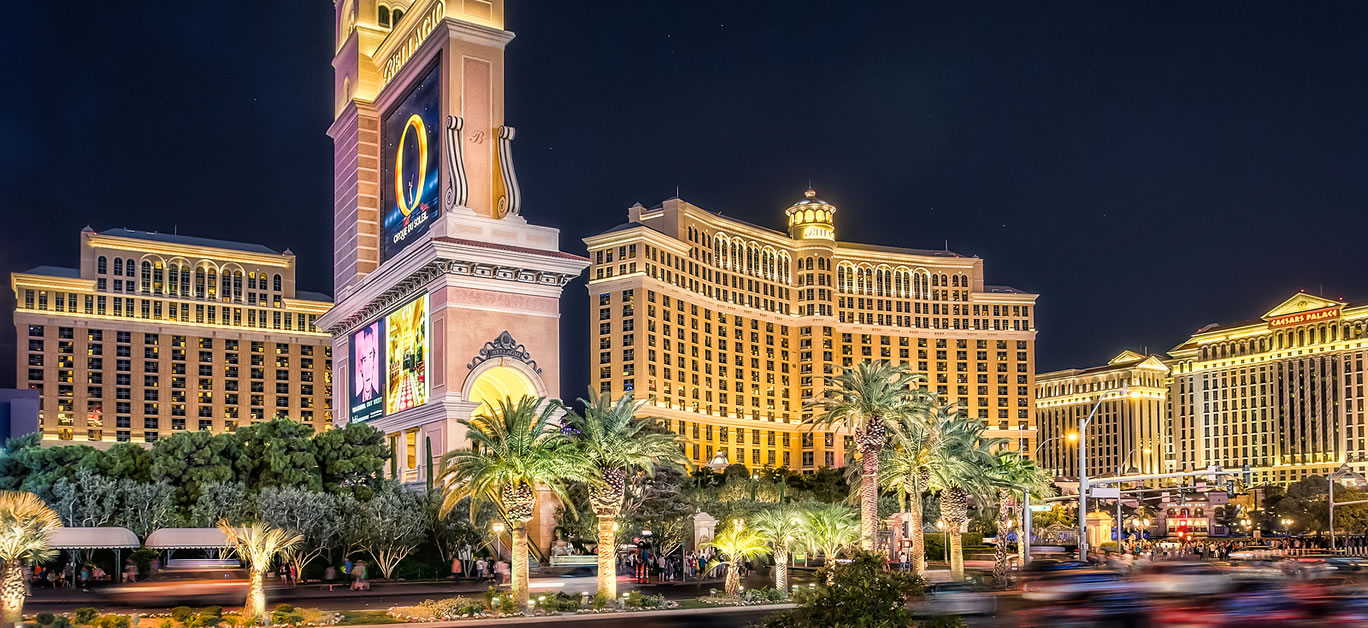 Bellagio hotel and casino in Las Vegas, USA