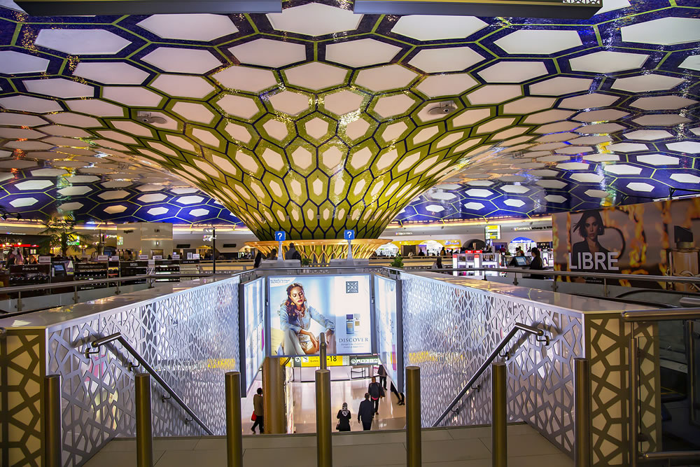 Modern Architecture of Abu Dhabi Airport