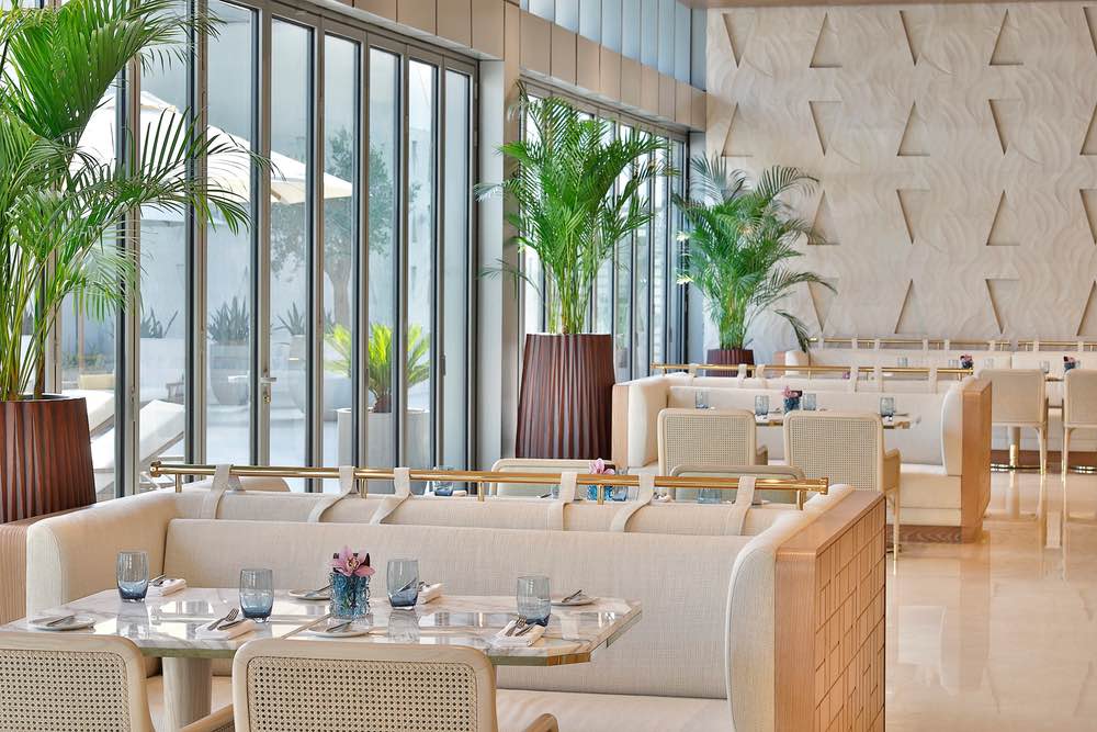 The St. Regis Dubai dining space