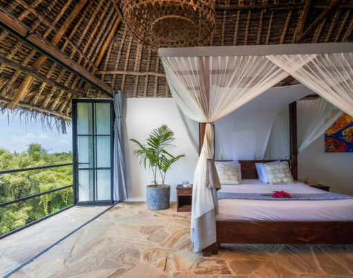 bedroom at The Manta Resort