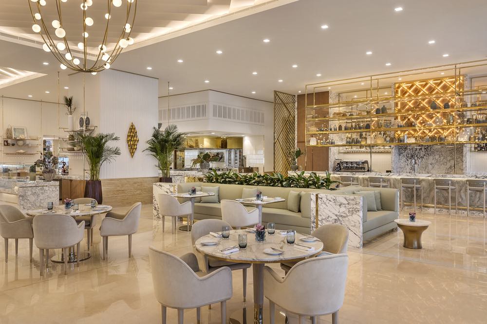 The St. Regis Dubai restaurant interior