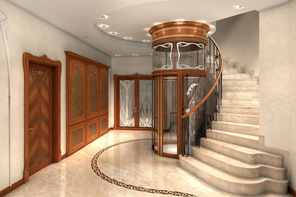 lift in a luxury home