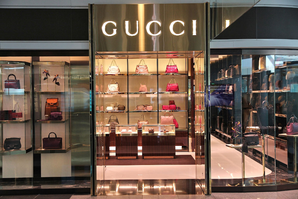 gucci store front