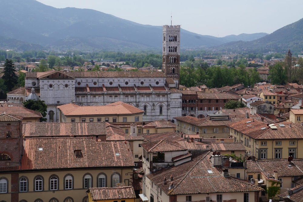 Lucca town view