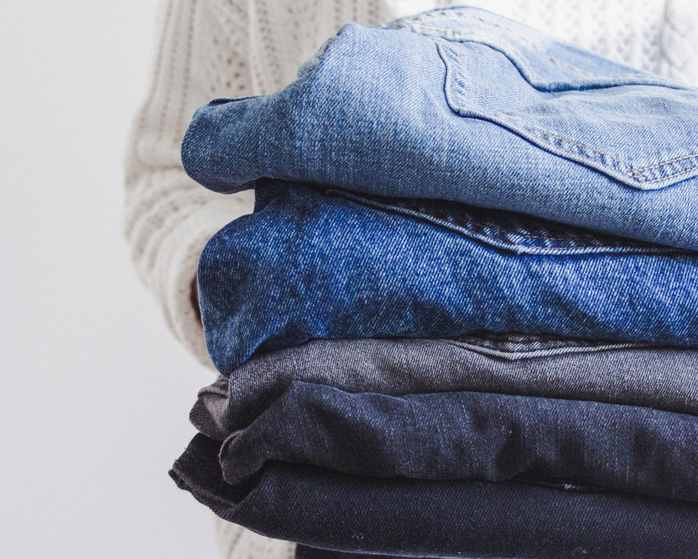 selection of jeans