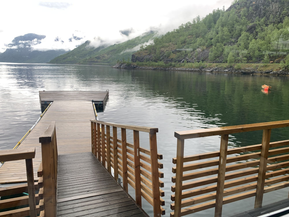 flam dock fjord