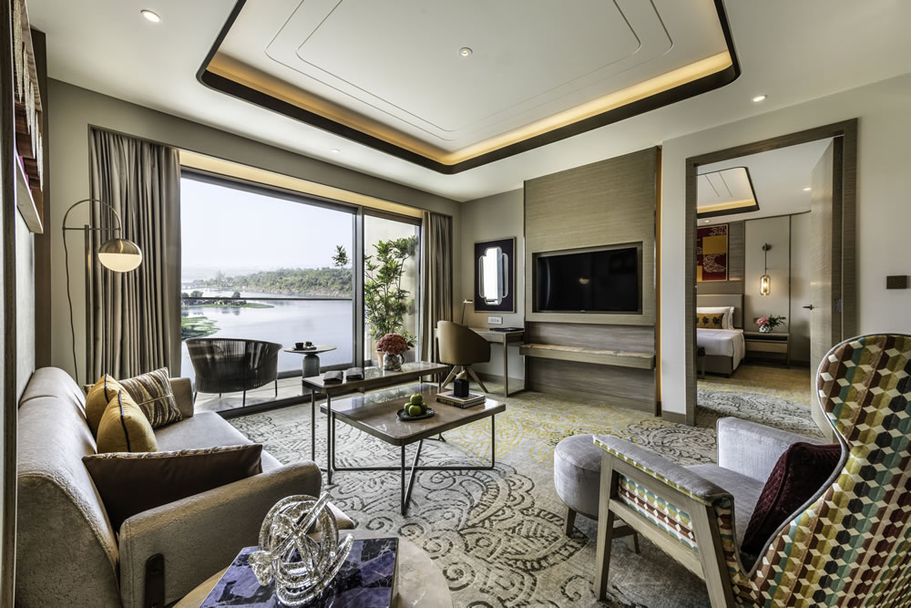 The Taj Lakefront Deluxe Suite