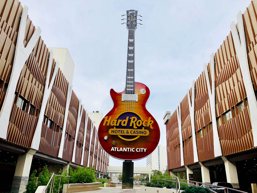 Atlantic City N.J/USA/OCT. 4 2018: Hard Rock Casino in Atlantic City N.J celebrates its 100th day in operation. 