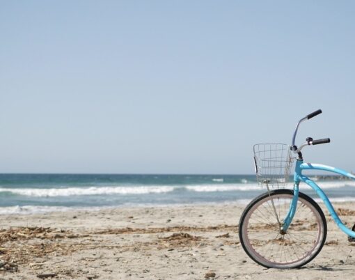 bigstock-Blue-Bicycle-Cruiser-Bike-By-419733895