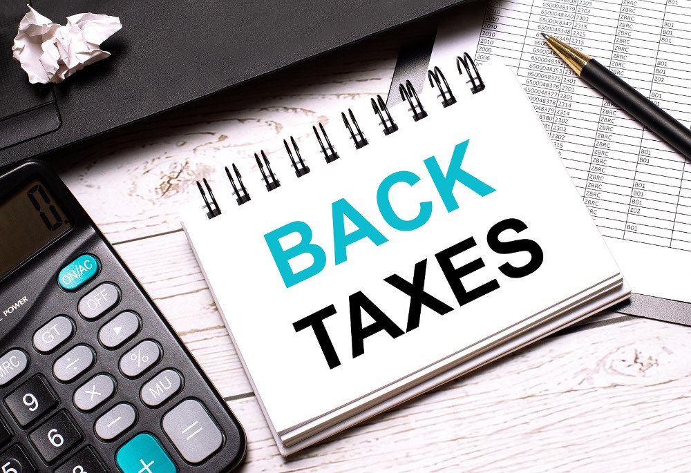 back-taxes-notepad