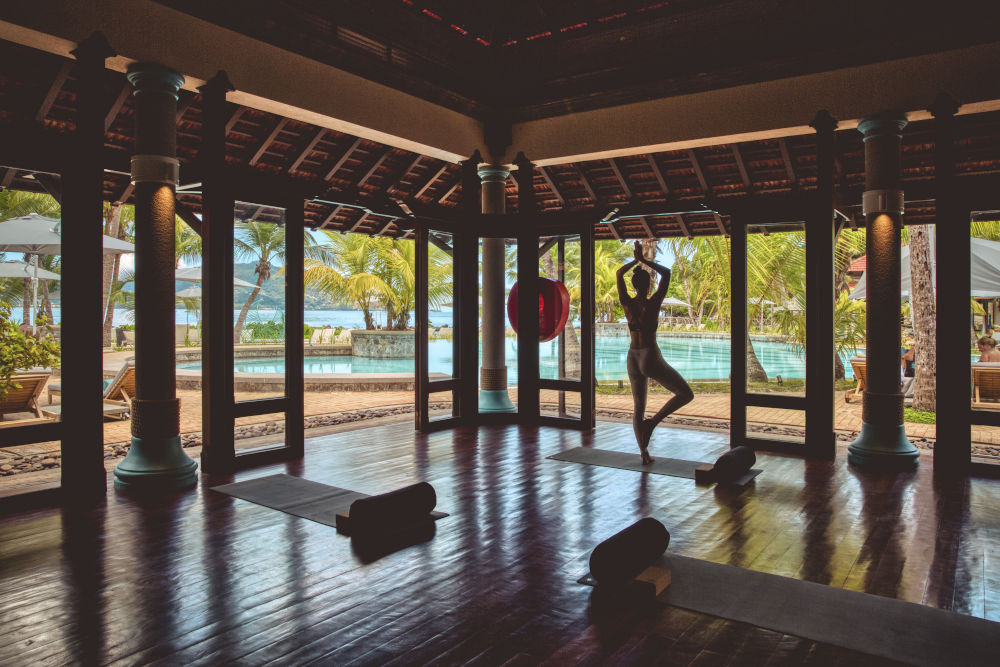 club med seychelles yoga