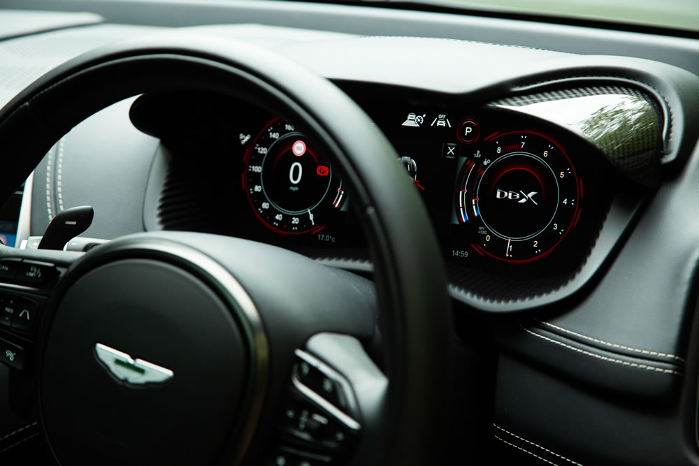 Aston Martin DBX707 interior
