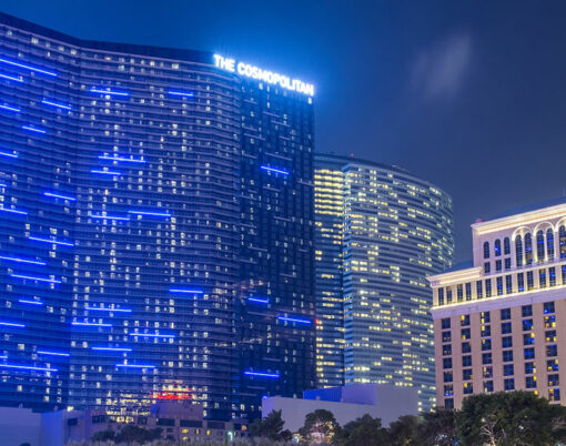The Cosmopolitan hotel in Las Vegas on December 04 2014