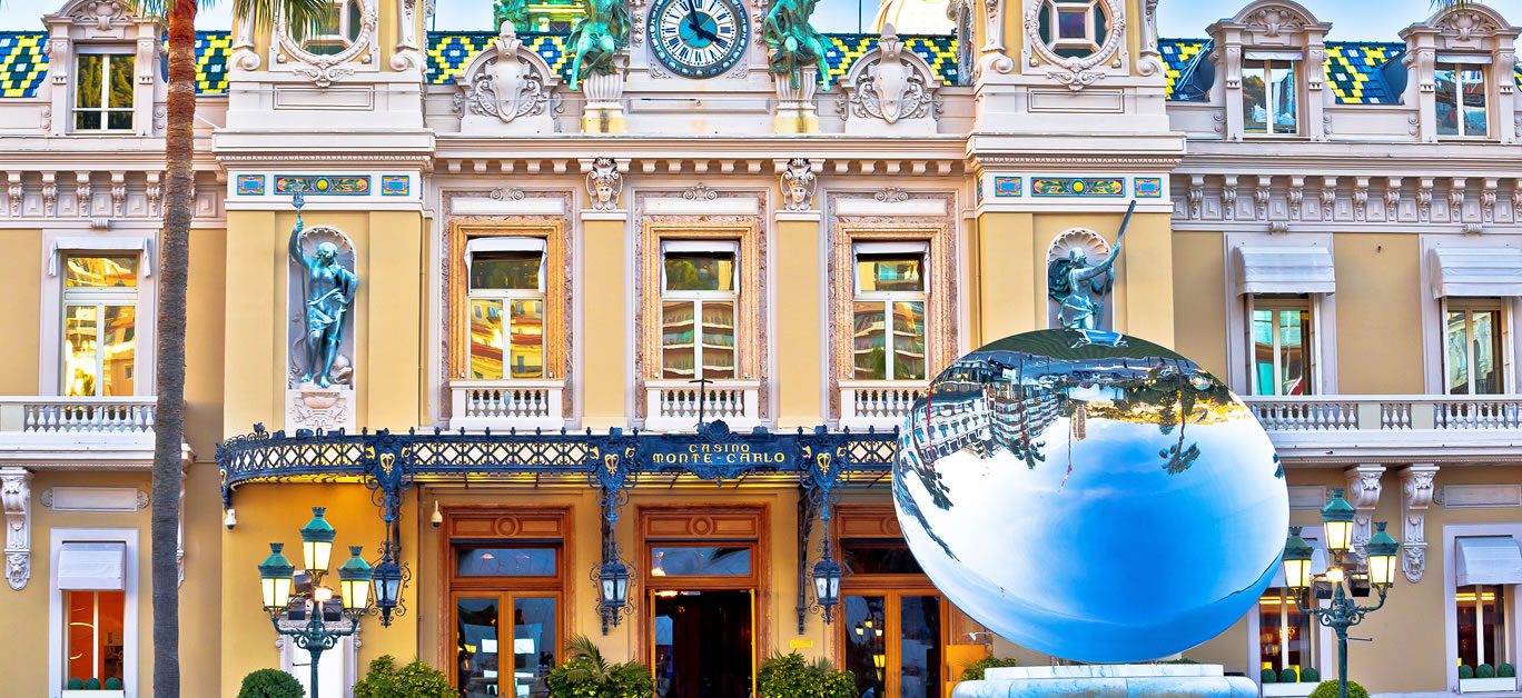 Casino de Monte-Carlo famous landmark colorful facade view