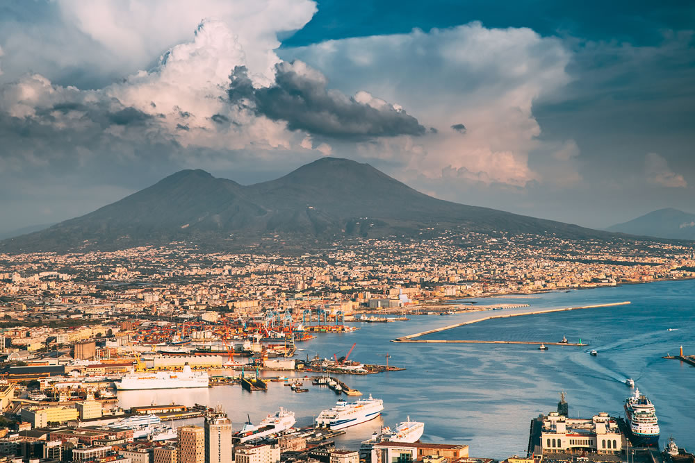 Naples, Italy. 