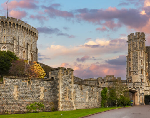 Walls And Towers Of Windsor Castle