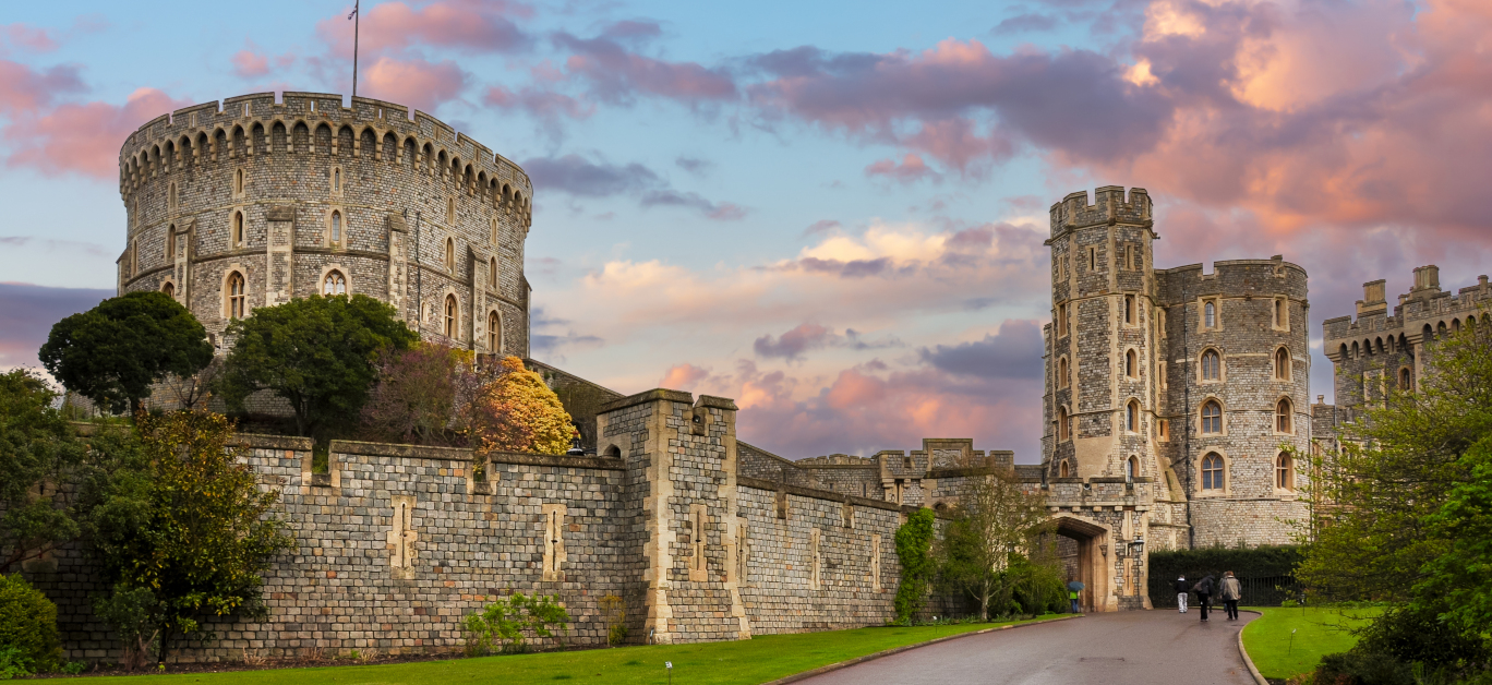 Walls And Towers Of Windsor Castle
