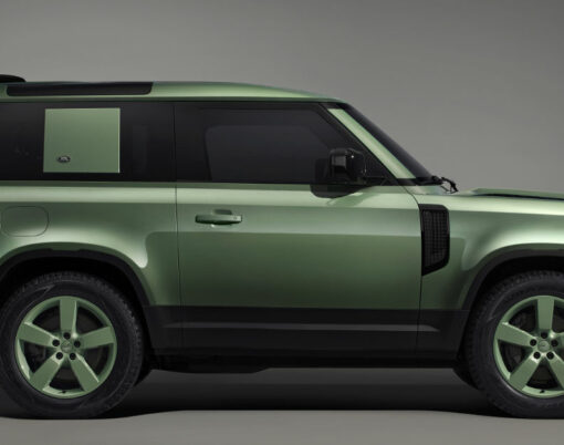 75th Anniversary Limited Edition Land Rover Defender side view