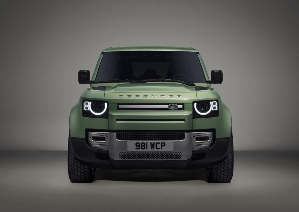 75th Anniversary Limited Edition Land Rover Defender front view