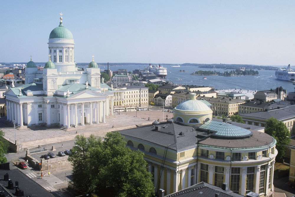 view of the helsinki cathedral