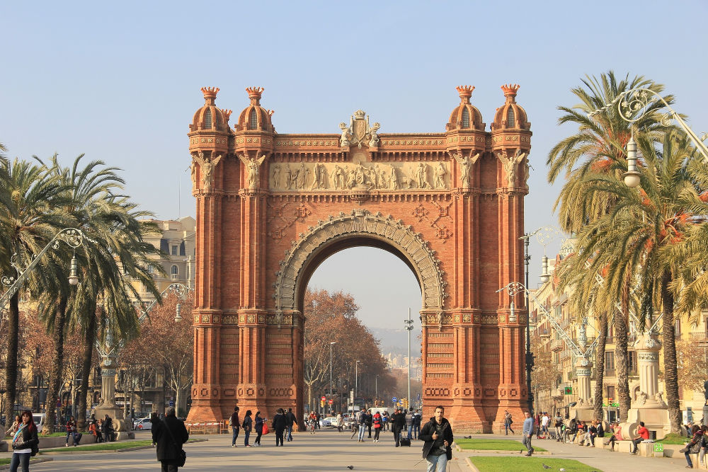 barcelona arch