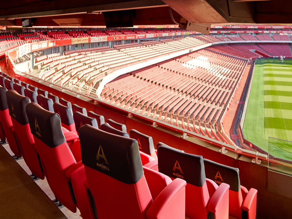Emirates Stadium seats