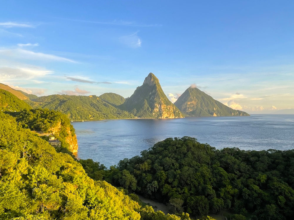 st lucia pitons
