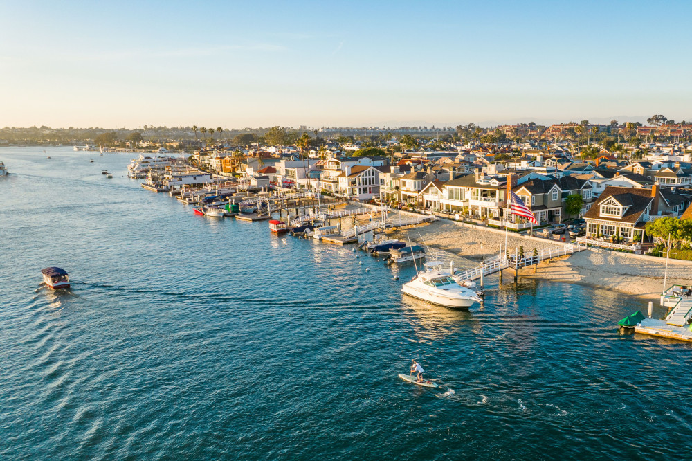 Newport Beach Birdseye view