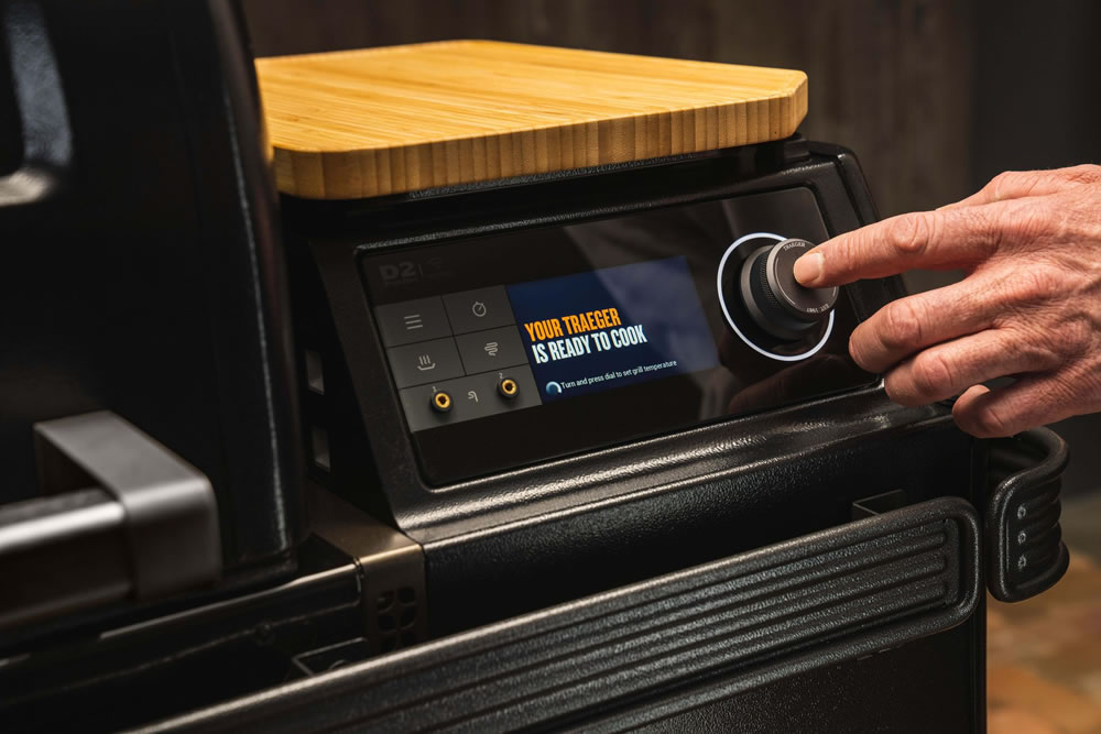 Traeger Timberline touch screen