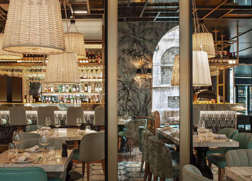 ME London's Luciano Restaurant by Gino Dacampo
