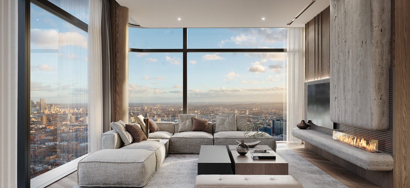 £9.9m Penthouse london