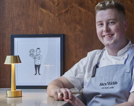 Alex Webb, head chef at Alex Webb on Park Lane