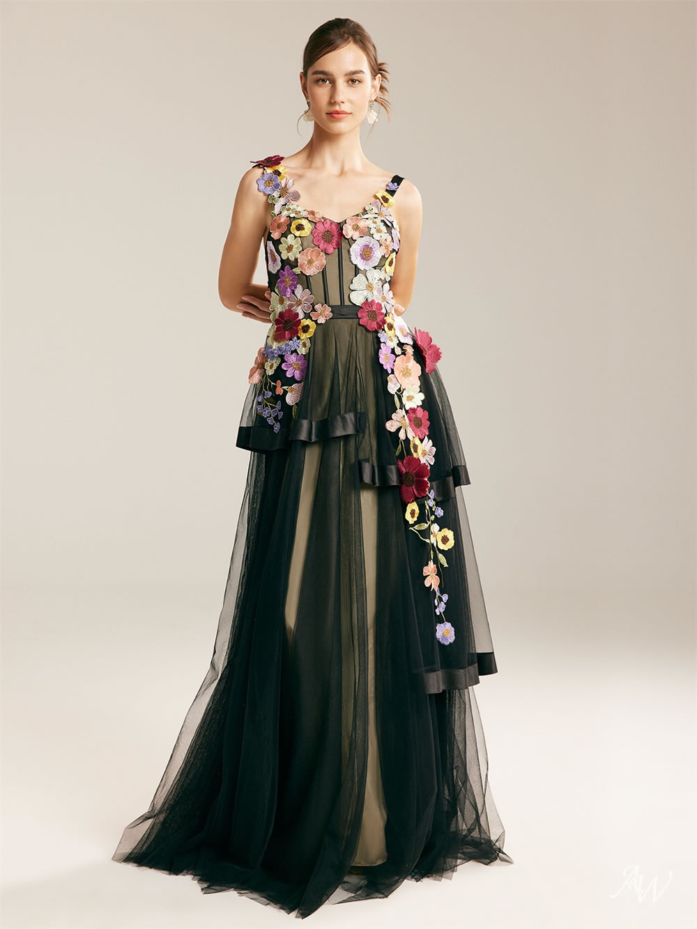 The beautiful floral bridesmaids dresses to walk down the aisle in this ...
