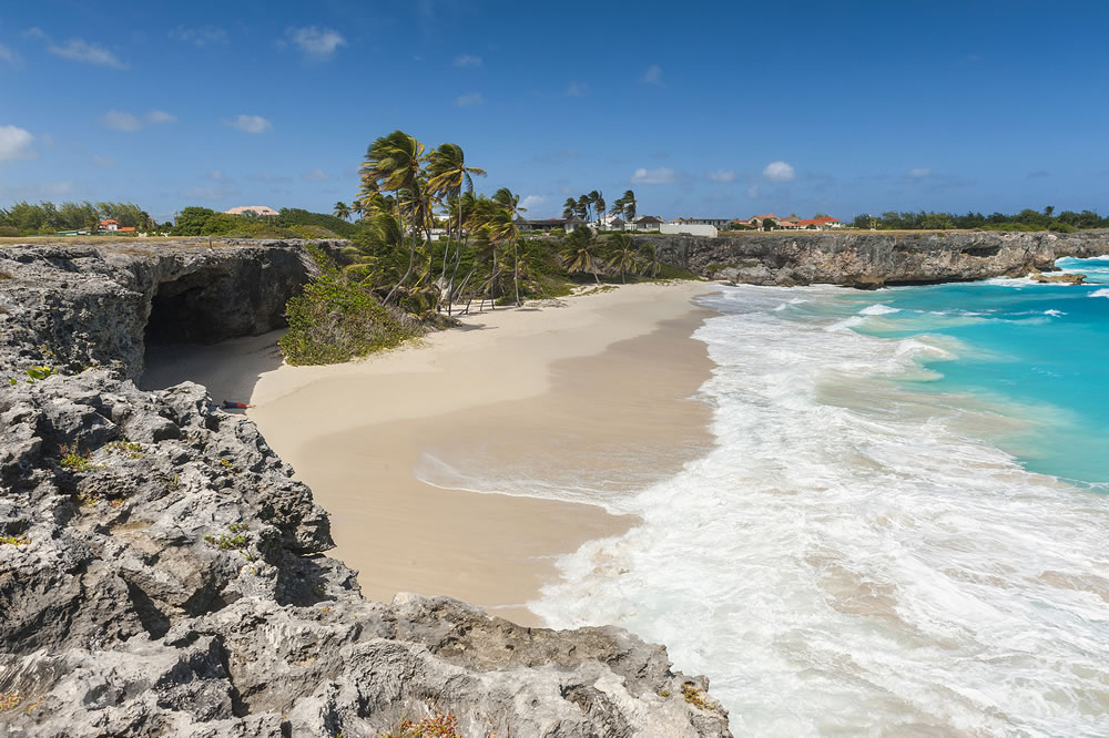 Bottom Bay is one of the most beautiful beaches on the Caribbean island of Barbados