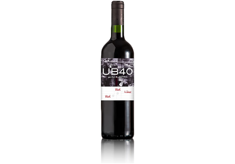 UB40's Red Red Wine Bordeaux Supérieur 2018