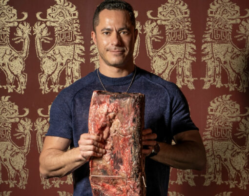 Ioannis Grammenos, Executive Chef and renowned Meatologist at Heliot Steak House