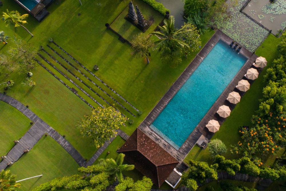 Tanah Gajah's swimming pool