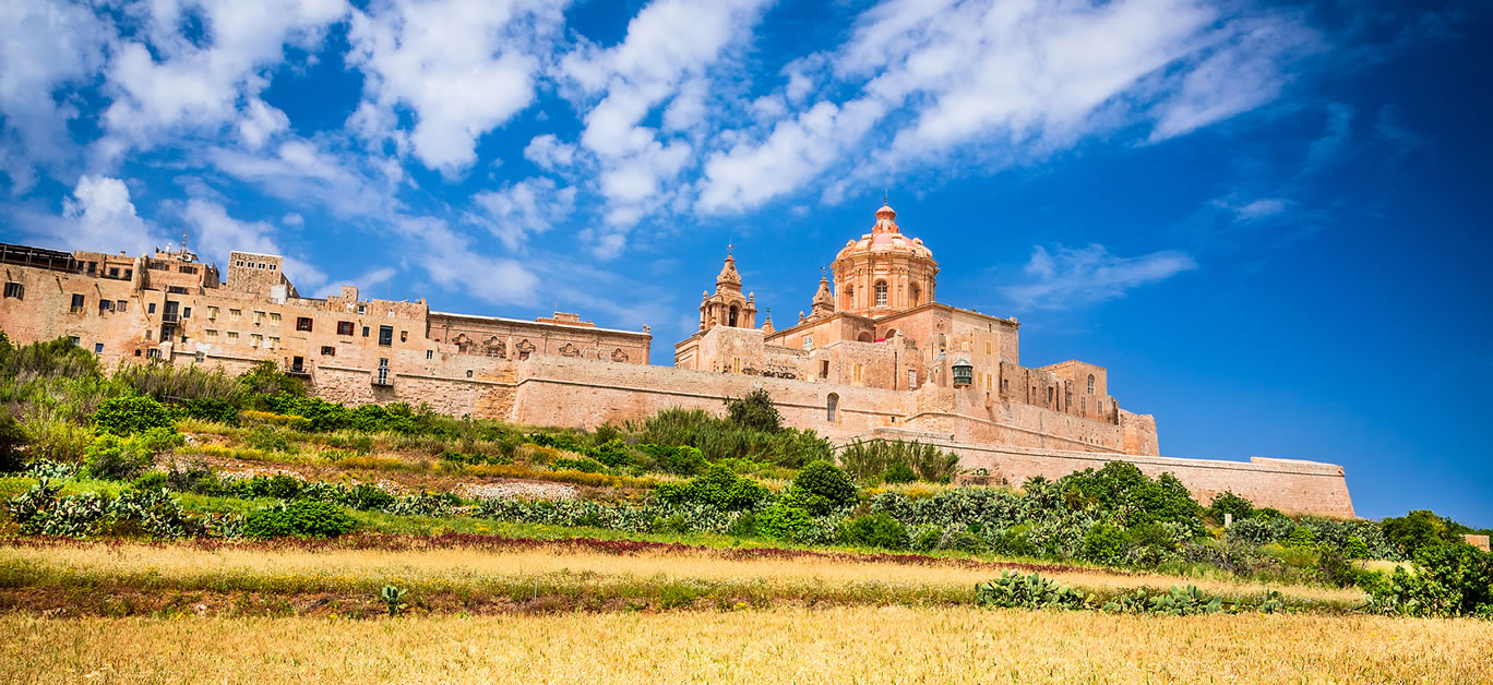 Mdina, Malta - a fortified city in the Northern Region of Malta, old capital of the island.