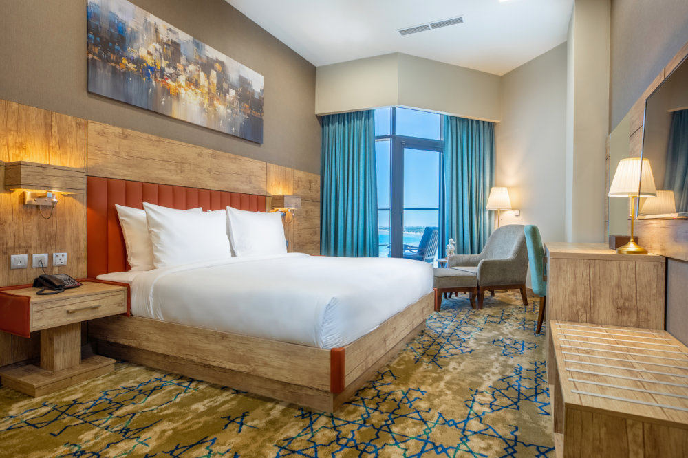 waves hotel saudi arabia luxury bedroom