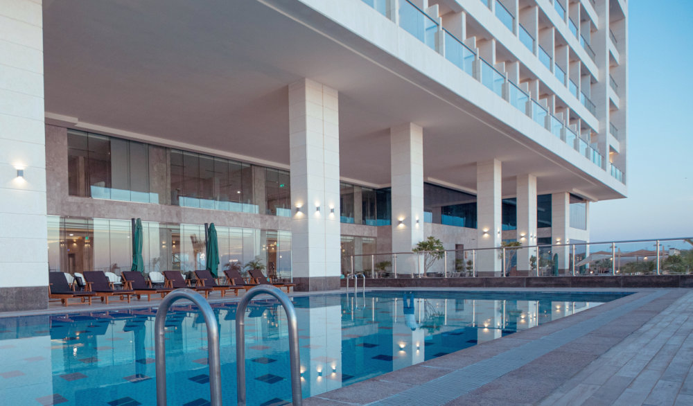 waves hotel saudi arabia swimming pool