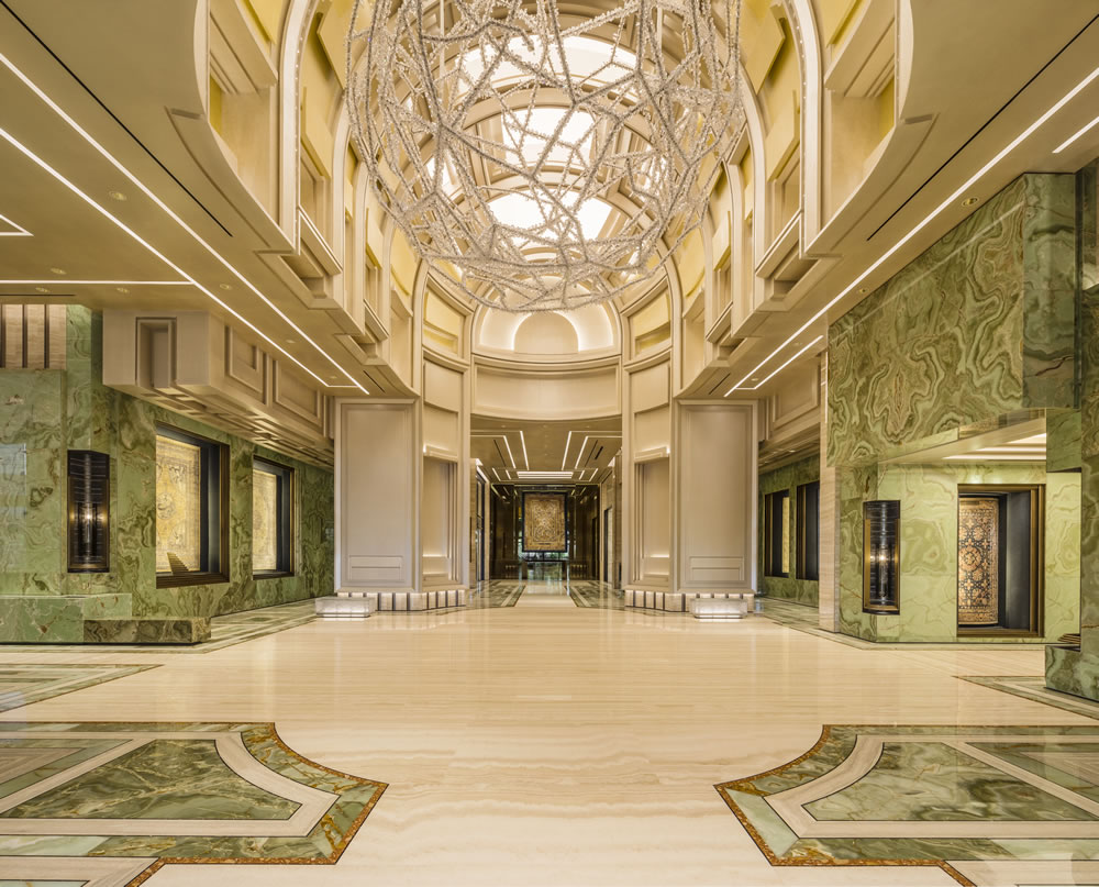 the MGM Cotai lobby