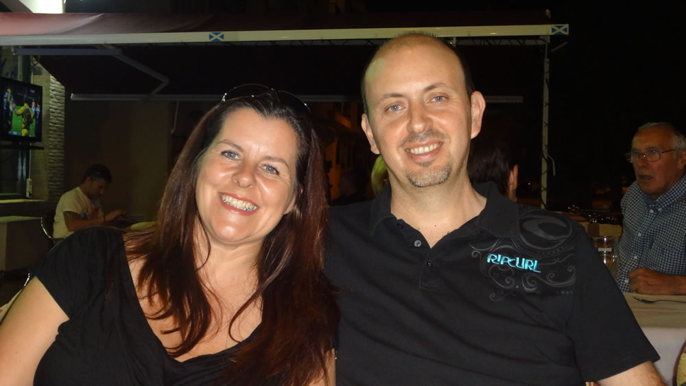 Sarah and Dom Sabatino, Co-Founders of La Manga Getaways.