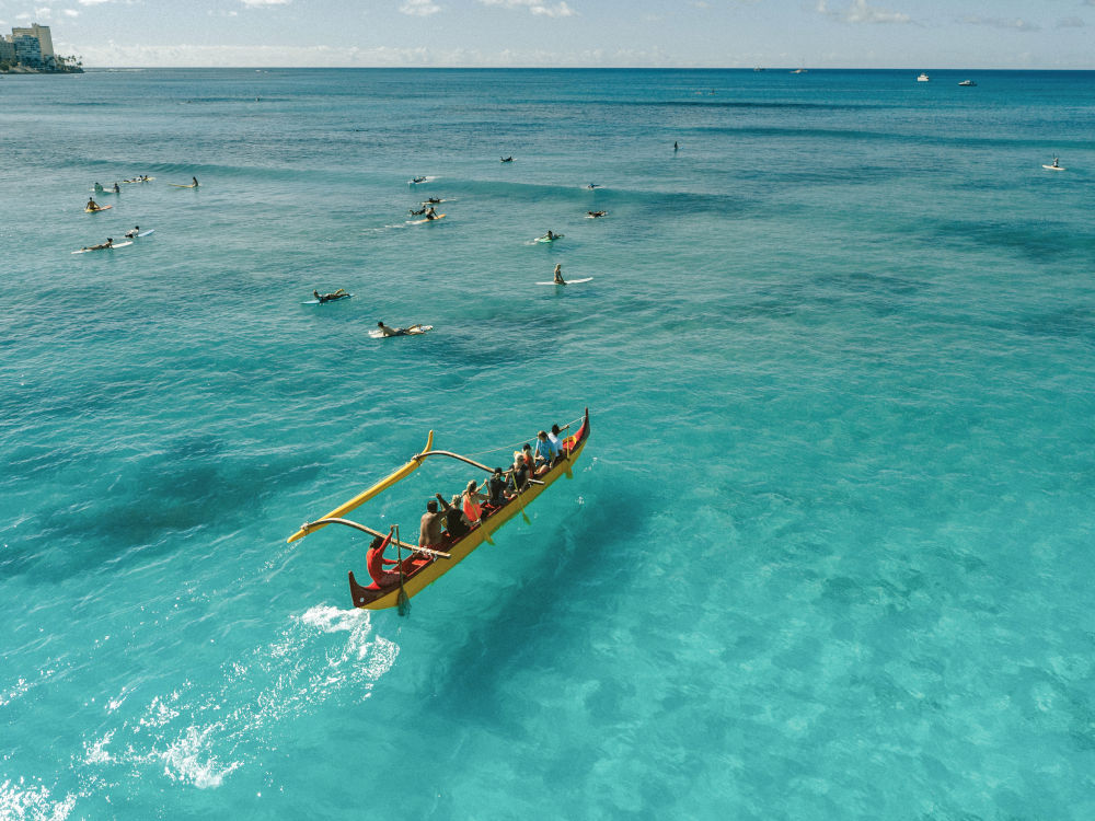 hawaii canoe ride